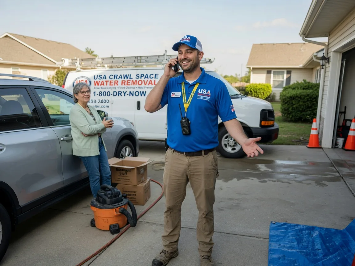 Crawl Space Water Removal Lowmansville, KY FAQs